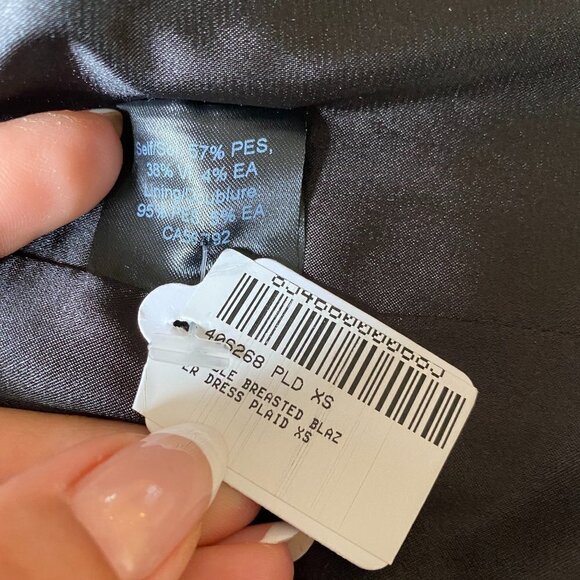 Hilary Macmillian BNWT plaid blazer dress - Picture 9 of 9